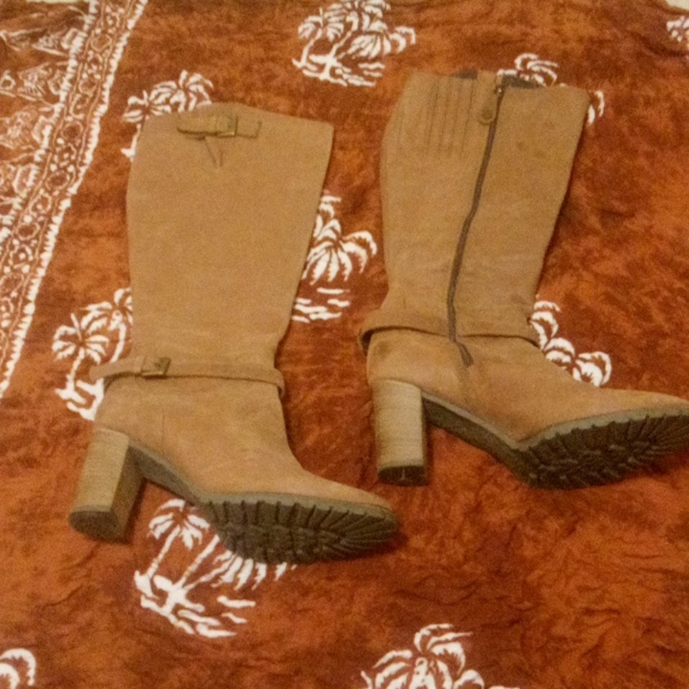 Fabianelli 10 leather tall boots